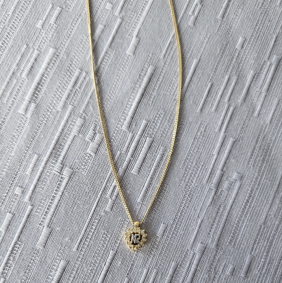 Nina Ricci Crystal Heart Necklace - Picture 5 of 8